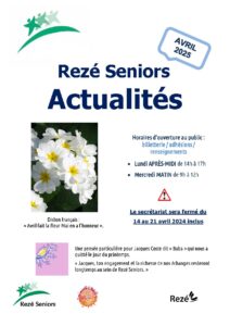 mensuel actualités Avril 2025
