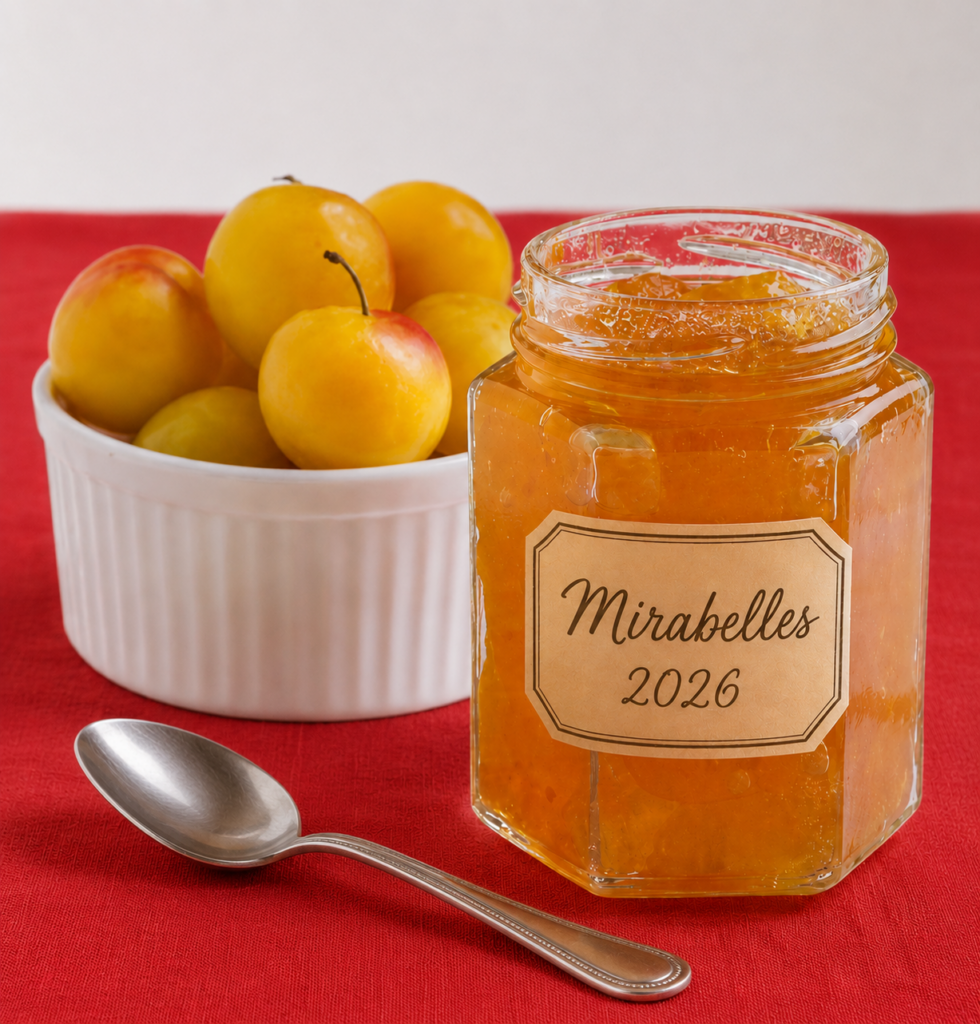 confiture mirabelles